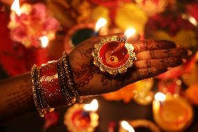 Hindu Festival Of Diwali In Toronto, Canada