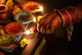 Hindu Festival Of Diwali In Toronto, Canada