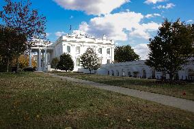 White House Grounds Before Election Day