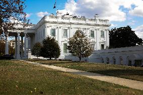 White House Grounds Before Election Day