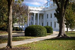 White House Grounds Before Election Day