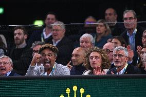 Rolex Paris Masters - Yannick Noah In The Stands