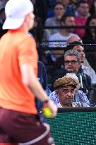 Rolex Paris Masters - Yannick Noah In The Stands