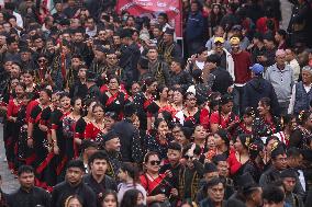 Nepali Ethnic Newa: Community Marks “Nepal Sambat- Newa: New Year” In Kathmandu