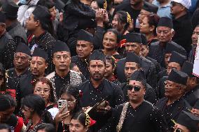 Nepali Ethnic Newa: Community Marks “Nepal Sambat- Newa: New Year” In Kathmandu