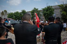 Devotees Gives Tribute Of Santa Muerte