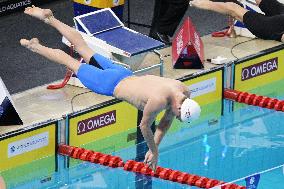 Leon Marchand Breaks Ryan Lochte World Record - Singapore