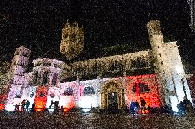 "Bonn Leuchtet" Light Festival In Bonn