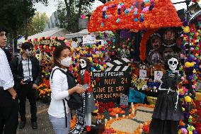 UNAM Mega Offering Day Of The Dead 2024