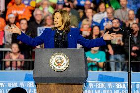 Kamala Harris Campaigns In Reno - Nevada