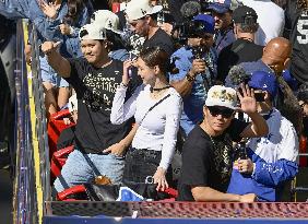 Baseball: Dodgers' World Series championship celebration