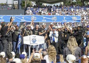 Baseball: Dodgers' World Series championship celebration