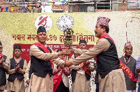 Newa Community Celebrates Nepal Sambat In Kathmandu, Nepal.