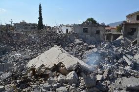 Israeli Airstrikes In Bekaa - Lebanon