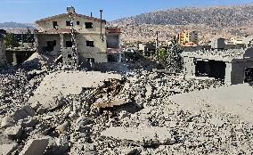 Israeli Airstrikes In Bekaa - Lebanon