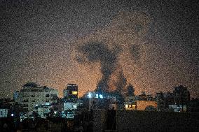 Israeli Strike On Southern Suburbs - Beirut