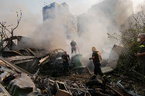 Aftermath Of Airstrikes In The Kafaat Neighborhood - Beirut