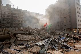 Aftermath Of Airstrikes In The Kafaat Neighborhood - Beirut