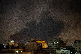 Israeli Strike On Southern Suburbs - Beirut