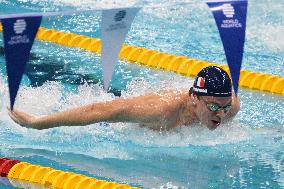 Singapore Swimming World Cup - Leon Marchard In Men’s 400m IM