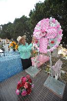 People Visit Cemeteries For Dia De Muertos Celebrations