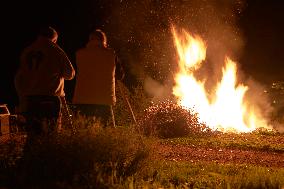 ''Fucacoste'' Festival In Orsara Di Puglia