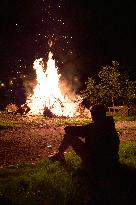 ''Fucacoste'' Festival In Orsara Di Puglia