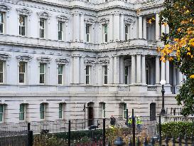 New Fences Installed At White House Complex