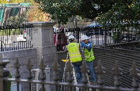 New Fences Installed At White House Complex