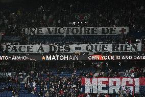 Ligue 1 PSG vs RC Lens - supporters FA