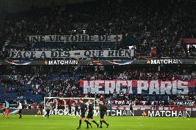 Ligue 1 PSG vs RC Lens - supporters FA