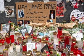 Memorial Wall For Liam Payne In Cologne