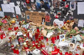 Memorial Wall For Liam Payne In Cologne