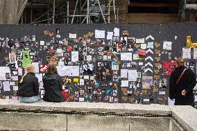 Memorial Wall For Liam Payne In Cologne