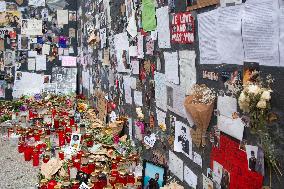 Memorial Wall For Liam Payne In Cologne