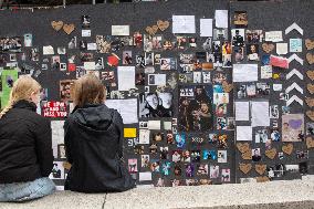 Memorial Wall For Liam Payne In Cologne