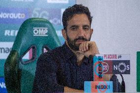 Ruben Amorim Head Coach Of The Sporting Club De Portugal Holds A Press Conference