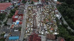 People Visit Cemeteries For Dia De Muertos In Cuetzalan