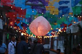 People Visit Cemeteries For Dia De Muertos In Cuetzalan