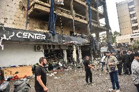 Israeli Attack In Beirut