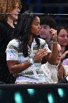 Rolex Paris Masters - Humbert's Girlfriend In The Stands