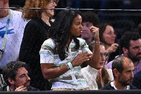 Rolex Paris Masters - Humbert's Girlfriend In The Stands