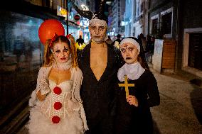 Halloween Celebration In Izmir - Turkey