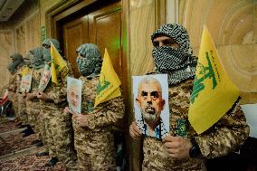 Yahya Sinwar Mourning - Tehran