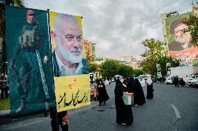 Yahya Sinwar Mourning - Tehran