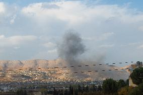 Israel Bombs Villages In Bekaa Valley - Lebanon