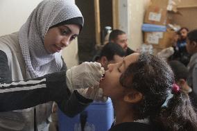 Delayed Polio Vaccinations Resume - Gaza