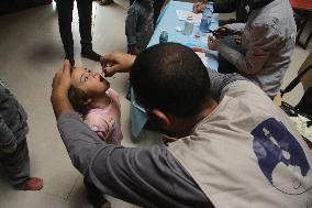 Delayed Polio Vaccinations Resume - Gaza