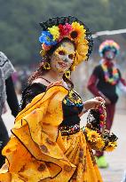 Day Of The Dead Parade - Mexico City