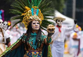 Day Of The Dead Parade - Mexico City